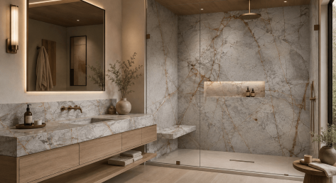 Crystallo Silver marble